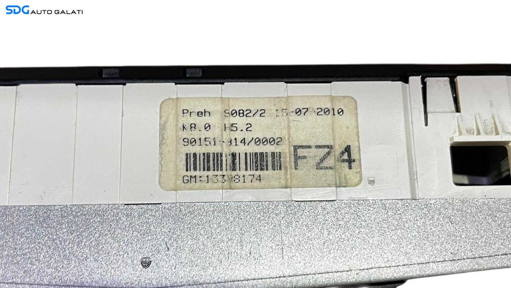 Panou Modul Unitate Comanda AC Aer Conditionat Clima Climatic Opel Astra H 2004 - 2010 [LC0796]