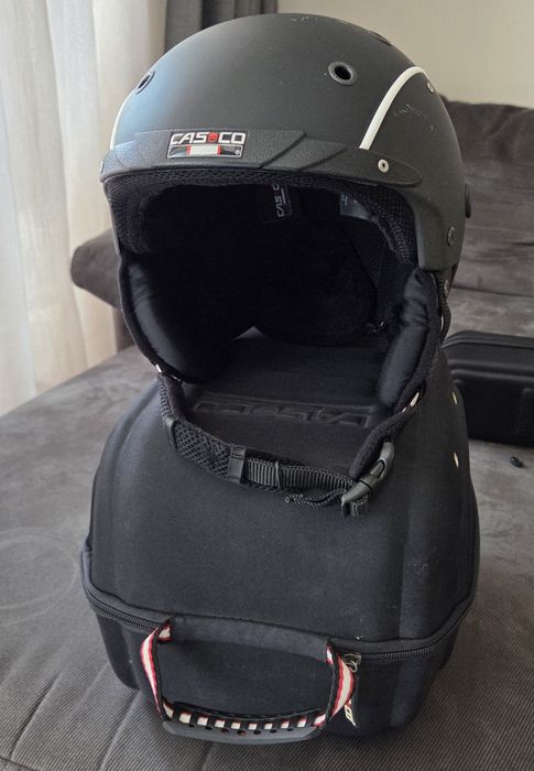 Ски каска CASCO SP-3 Airwolf + Маска FX-70 + Твърд калъф