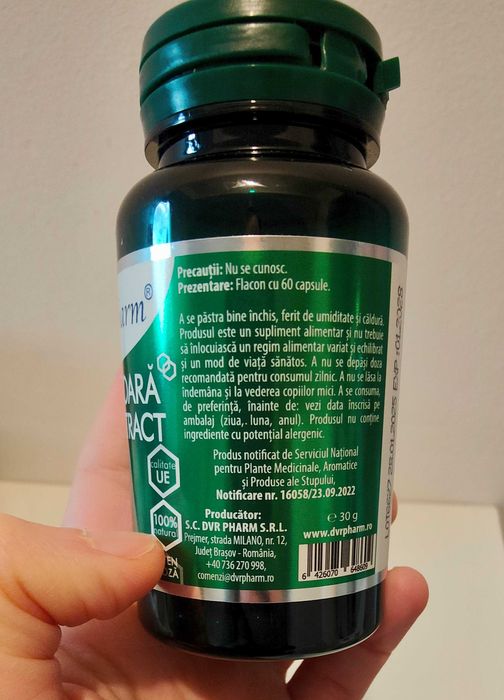 Scorțișoară extract 60 capsule