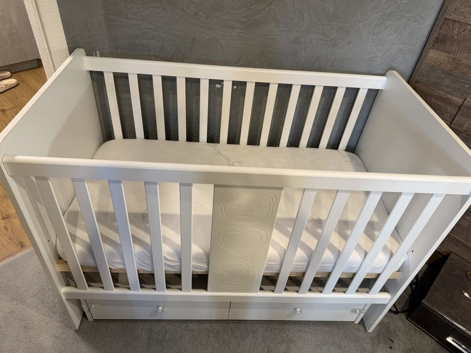 Дървена кошара 120/60 с 2 чекмеджета
