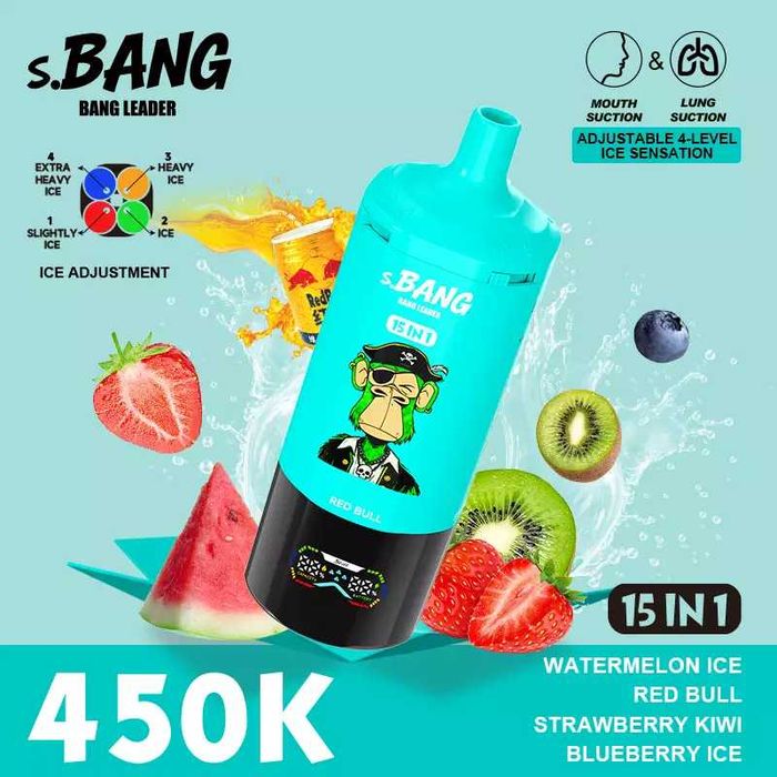 Bang 450k reincarcabil 15 in 1 multe arome!