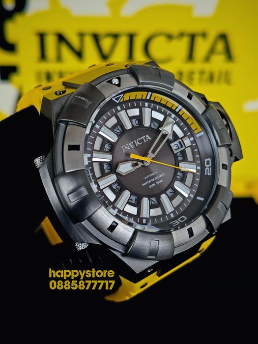 INVICTA Akula Graphite automatic 62 mm, Инвикта нов ръчен часовник