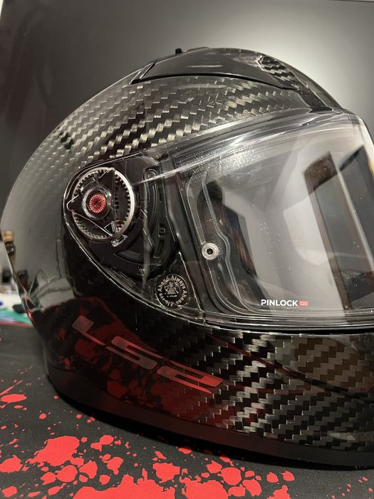 Casca Moto Carbon LS2 Vector II L