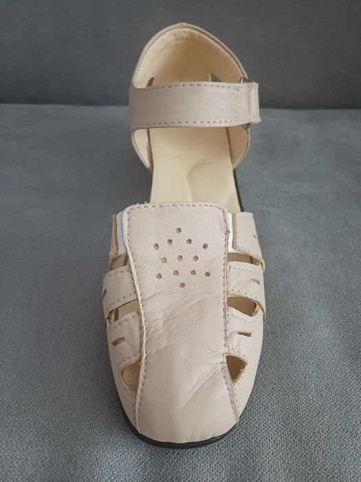 Дамски сандали, №36, цвят бежов