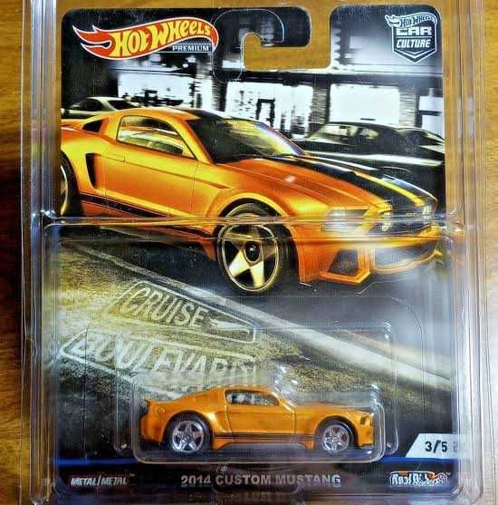 Hot wheels premium 2014 Custom Mustang