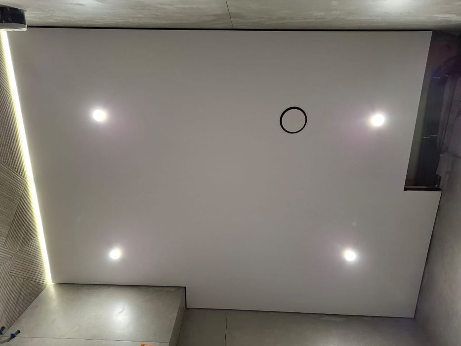 Натяжной потолок Софиты Световые линии Магнитные треки ремонт