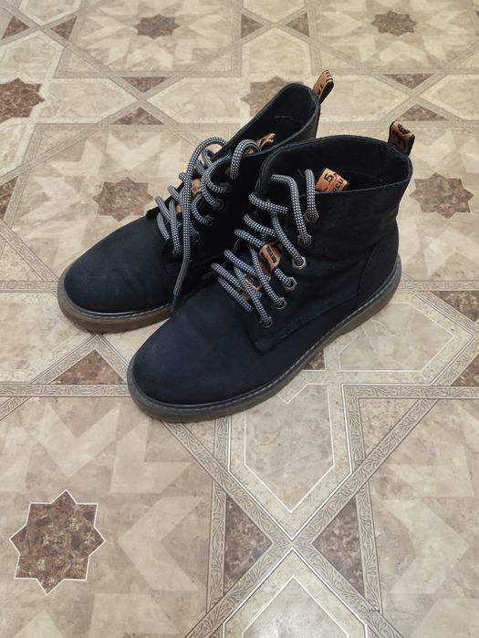 Ботинки натуральная замшевые