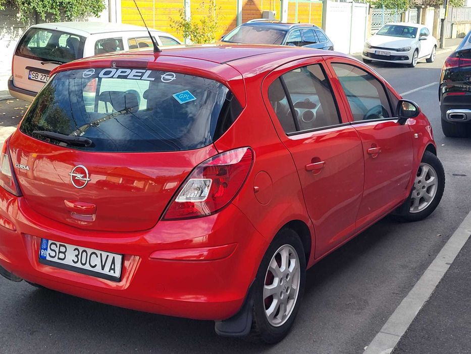 opel corsa D 1.3 benzina an 2009 BUTELIE GPL valabila 2033/ ITP NOU 2027/ factura/ fiscal