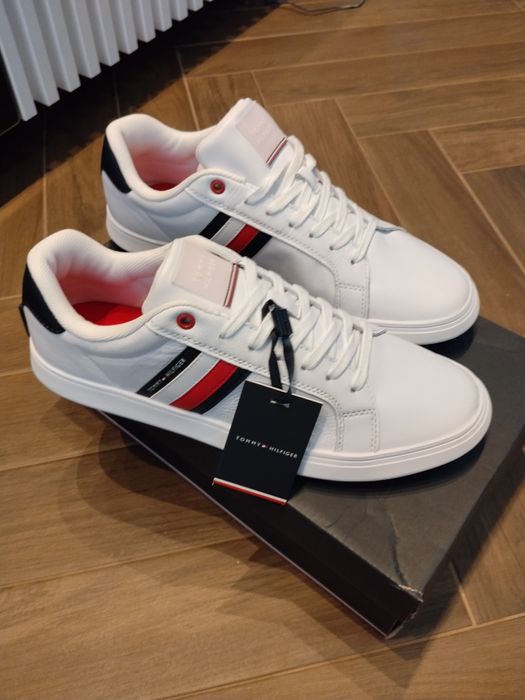 Pantofi piele sport adidasi tommy hilfiger marime 43 originali  tenisi
