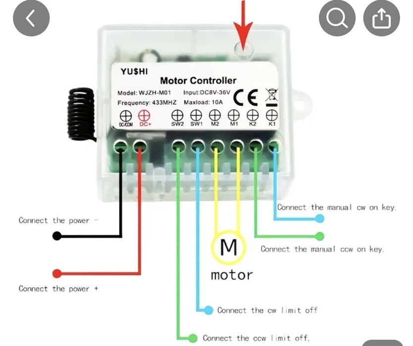 Controler Motor ( actuator liniar 12v)