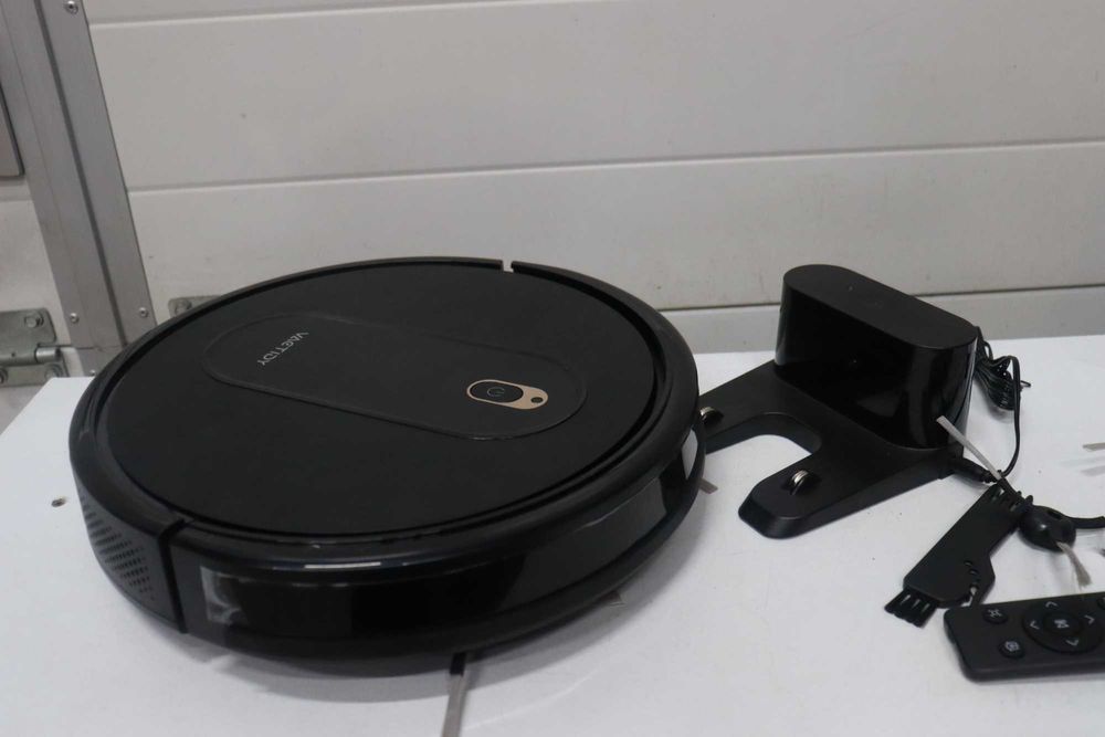 Роботизирана прахосмукачка Vactidy T6, тънка, тиха, WiFi//Alexa/Siri