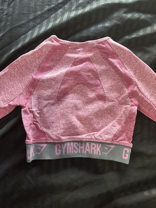 Gymshark set - bluza cu maneca lunga + colanti