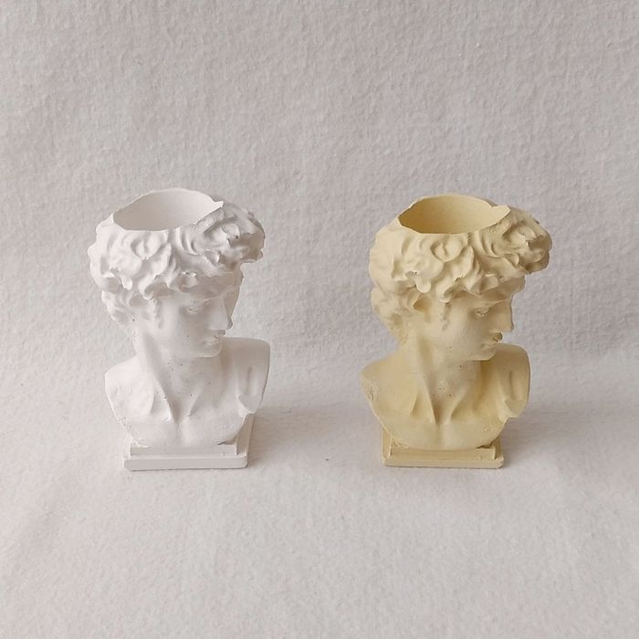 Бюст Давида (кашпо/стаканчик/вазочка/подсвечник)