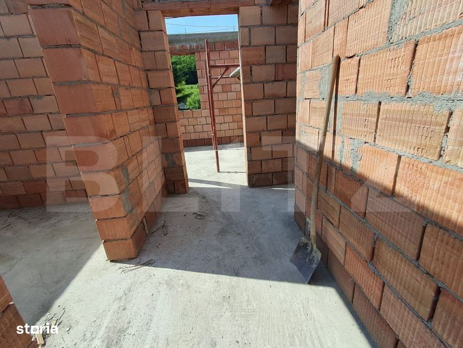 Casa individuala de vanzare in Corunca  Curte Comuna– Proiect in des