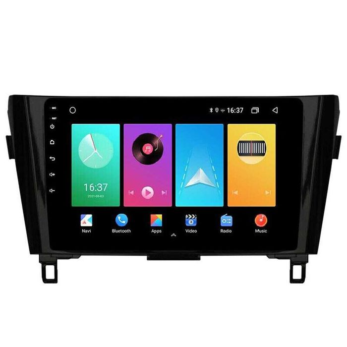 Мултимедия Двоен дин Nissan XTRAIL Qashqai навигация плеър Android DIN