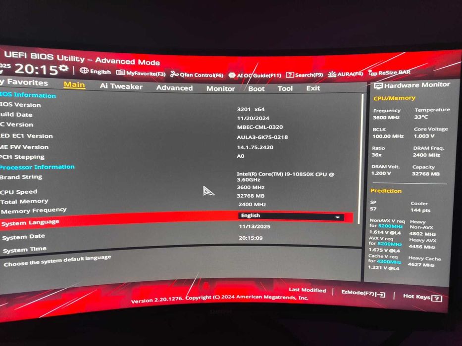 Gaming PC High-End | i9-10850K | RTX 2080 Super ROG | 32GB RAM