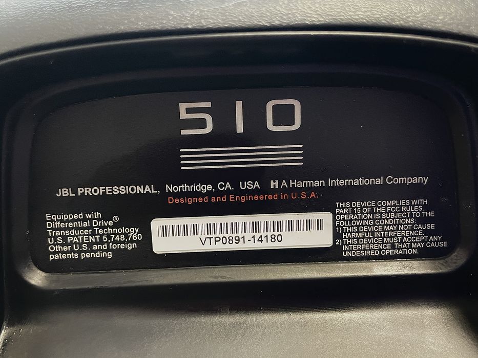 Boxe JBL  EON 510