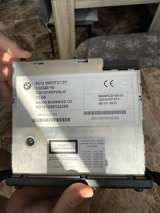 РАДИО CD MINI COOPER R50 R52 R53 Сд-Радио за Мини Купър