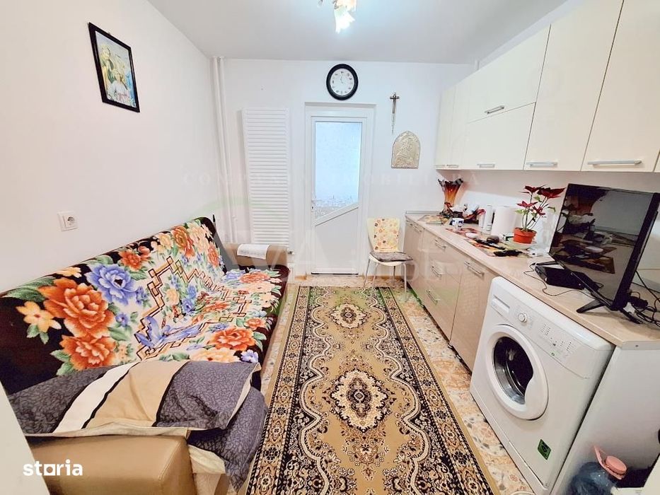 Apartament 2 camere+balcon de 8.5 mp, Mobilat, zona Nord