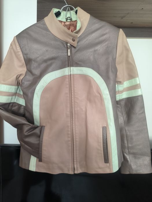 Geaca / jacheta piele naturala, dama, marime S/M