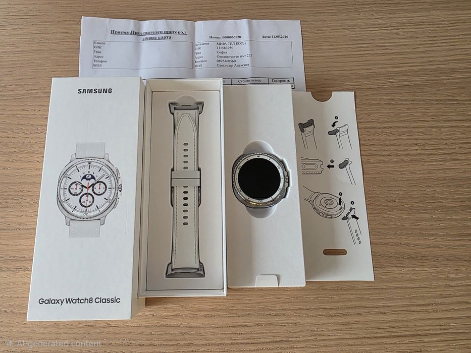 НОВ Samsung Galaxy Watch 8 classic LTE 46mm