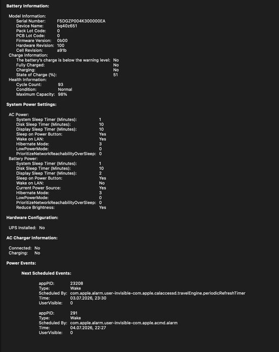 MacBook Pro 16" M3 Pro 18GB/512GB Space Black | 98% батарея