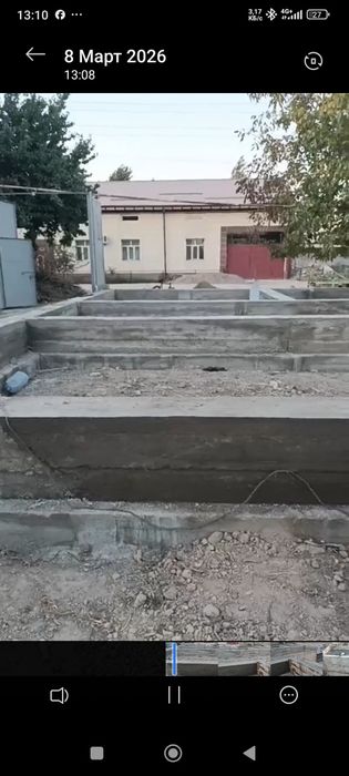 Ер сотилади срочна 2.5 сотик фундаменти билан янгиюл туманида жданов