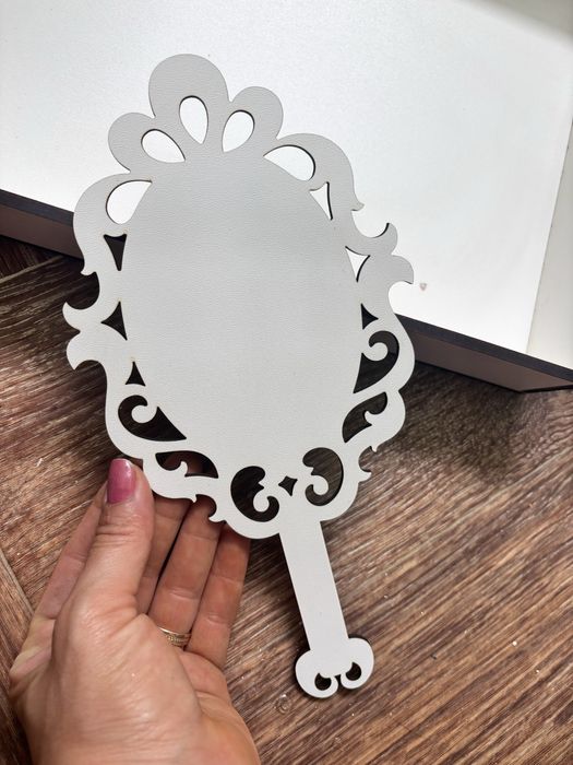 Tavi lemn (mdf )  blanc oglinzi seturi mot si seturi mire/mireasa