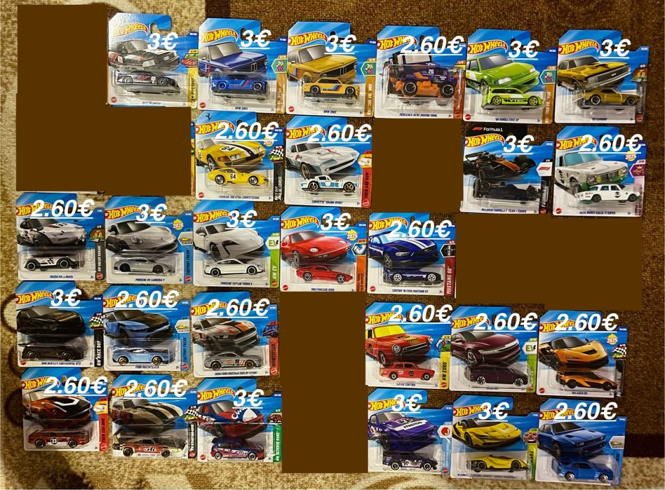 Hot Wheels колилки