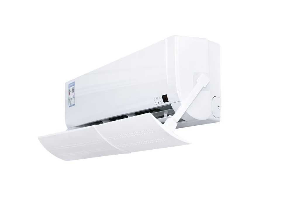 Protecție aer condiționat anti-curent – direcționează aerul rece/cald, reglabil, universal, deflector aer conditionat