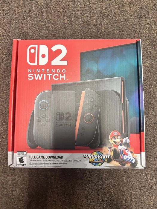 Nintendo Switch 2 Mario Kart World Bundle, nou, nefolosit