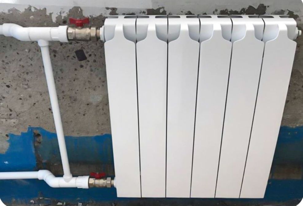 Замена батарей отопления