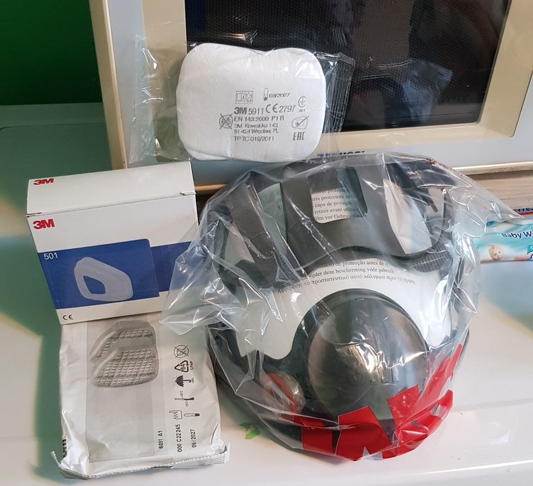 Mască 3M 6800 Vizieră , completă