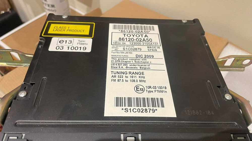 Навигация за Toyota auris - 2011