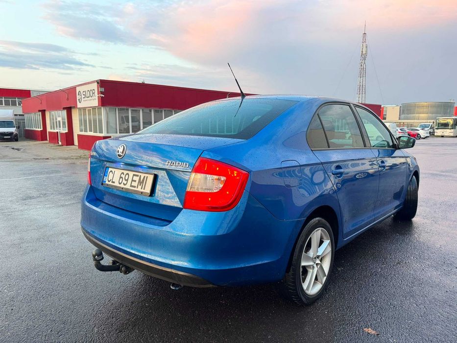Skoda Rapid 2014 DSG consum mic de combustibil