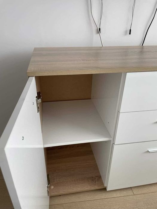 Set mobilier dormitor (Dressing / Comoda / Pat / Saltea / Noptiera)