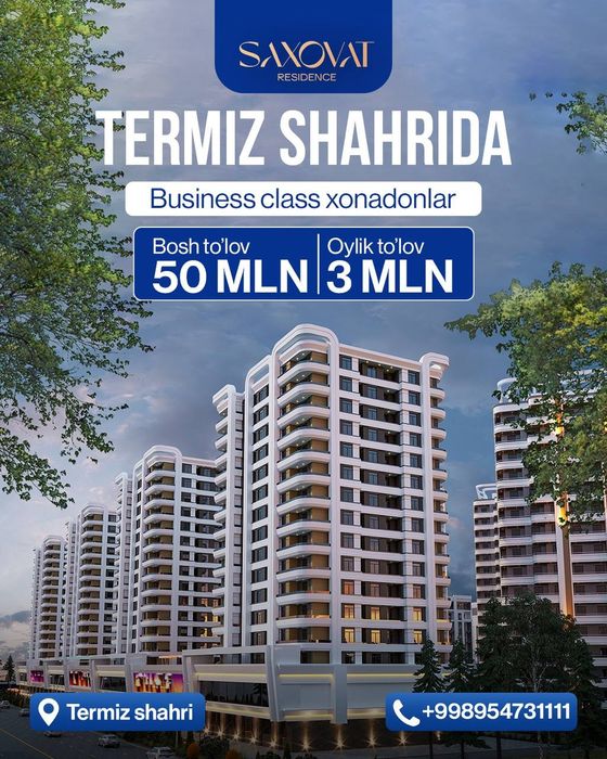 Termiz biznes markazidan uy