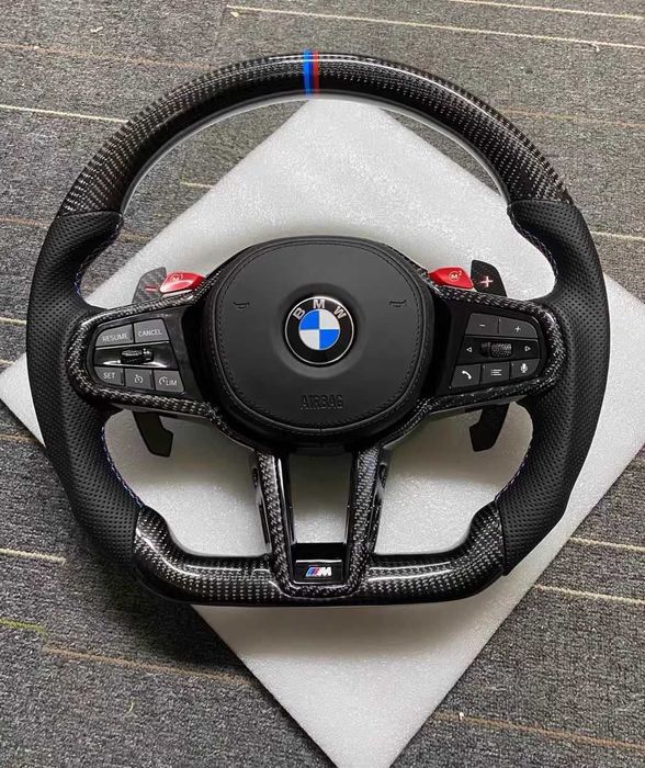 Volan Custom BMW Carbon | Butoane M1/M2 & Padele Carbon | Seria F