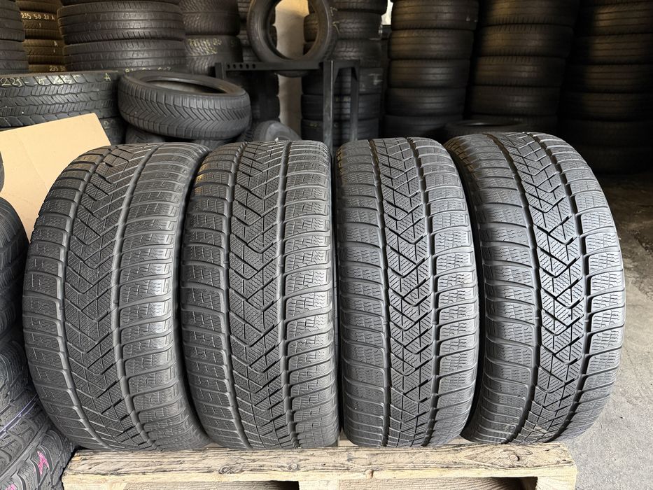 4 anvelope iarna 255/40/18 + 225/45/18 , Pirelli , RunFlat , DOT 2024 , 6 mm !