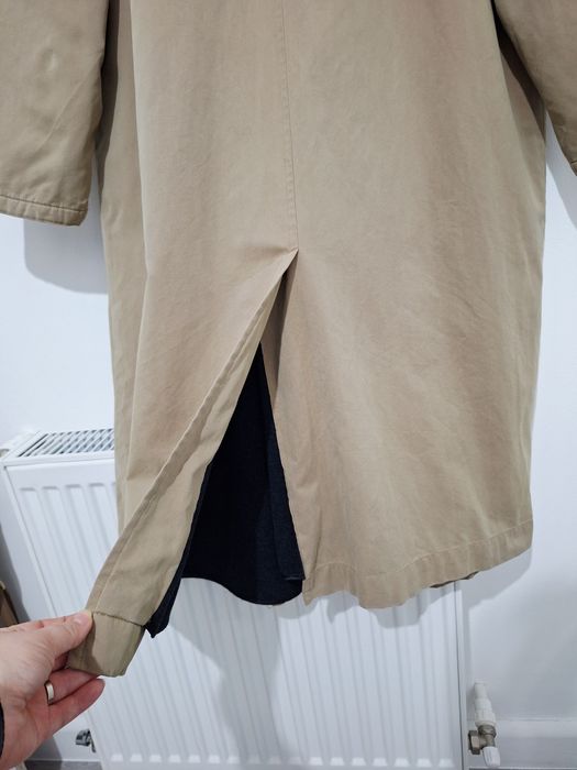 Pardesiu gros Hugo BOSS Vintage Celica avant garde 75% bumbac mărime L