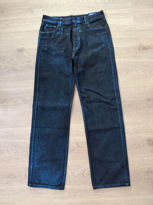 Дамски дънки Hugo Boss Elyah Blue Foil 28/32