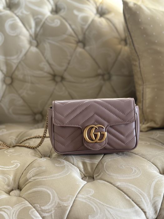 Vand set 4 piese  genti lux Gucci Chanel off-white originale