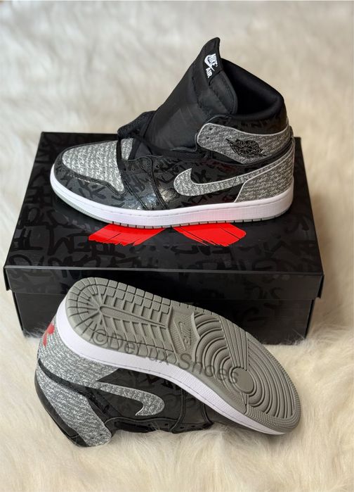 Jordan 1 Retro  High Rebellionare Full Box Verificare Colet