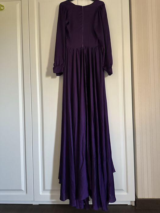 Rochie de seara  / ocazie , din matase , masura  M/ L