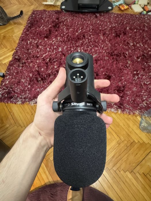 NOU ! Microfon Shure SM7B+Roadwork mic arm. De la 2275 la 1700