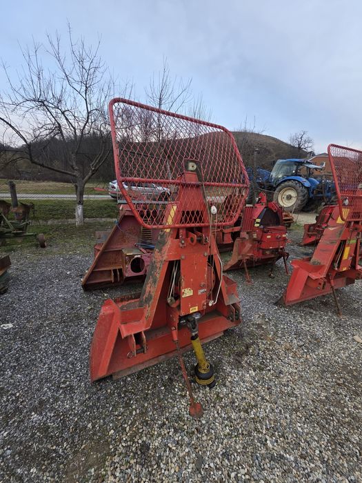 Troliu forestier in tiranti la tractor FARMI 5t cu 80 m cablu