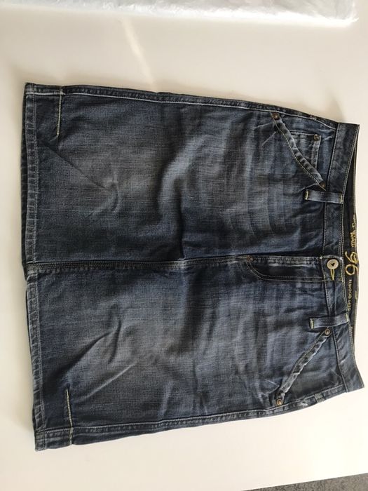 Дънкови кожени поли Levis, BENETTON, G-STAR, VERO MODA 36/38 номер