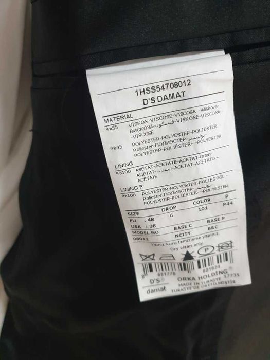 Sacou si camasa ceremonie D'S Damat (inclusiv papion)