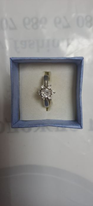 Серьги  из серебро  проба  925