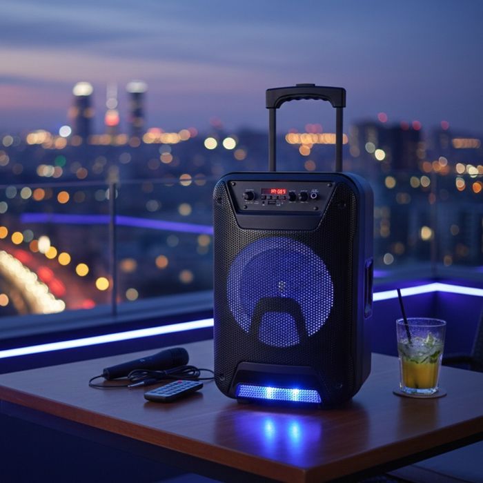 Преносима караоке тонколона - 8